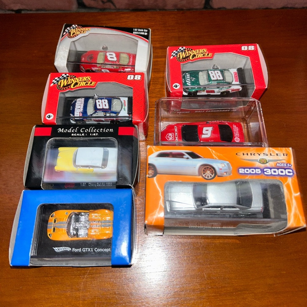 Lots of vintage collectible cars